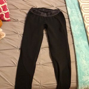 Black flex leggings